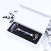 Amethyst Face Roller and Concave Gua Sha Stone Set - Image 4