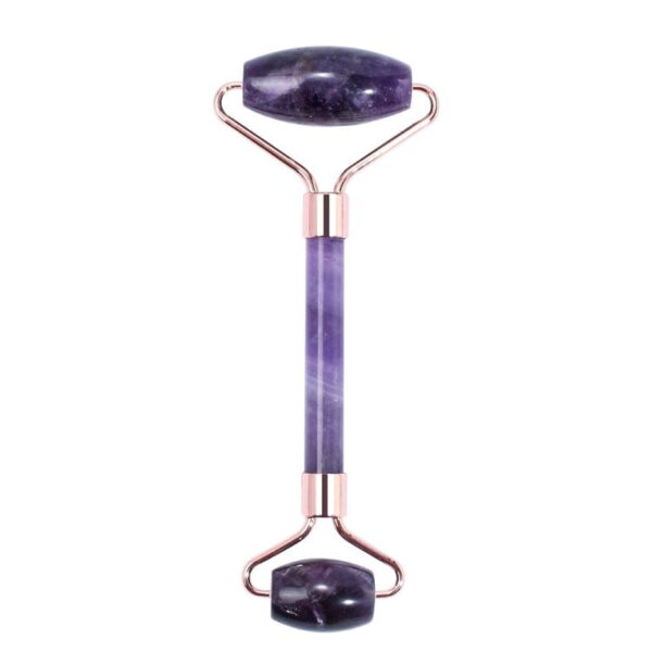 Double Head Amethyst Facial Massage Roller
