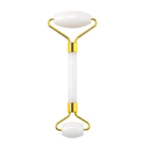 Double Head White Jade Facial Roller