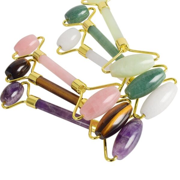 Green Aventurine Face Roller Beauty Face Massage - Image 4