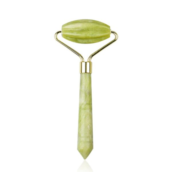 Single Ended Green Jade Roller High Quality Face Roller for Skincare