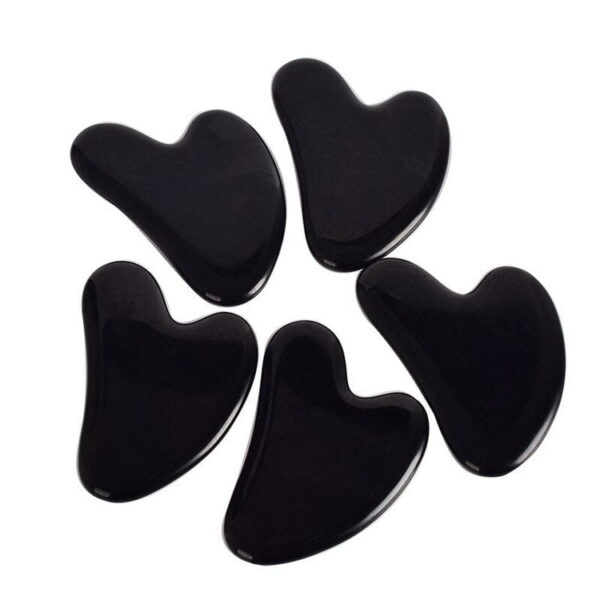 black obsidian gua sha