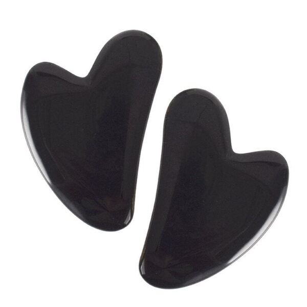 black obsidian gua sha