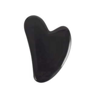 black obsidian gua sha