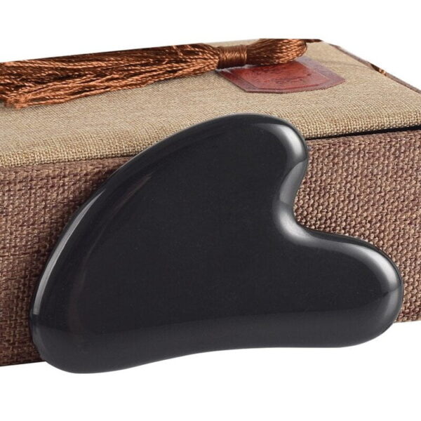 black obsidian gua sha