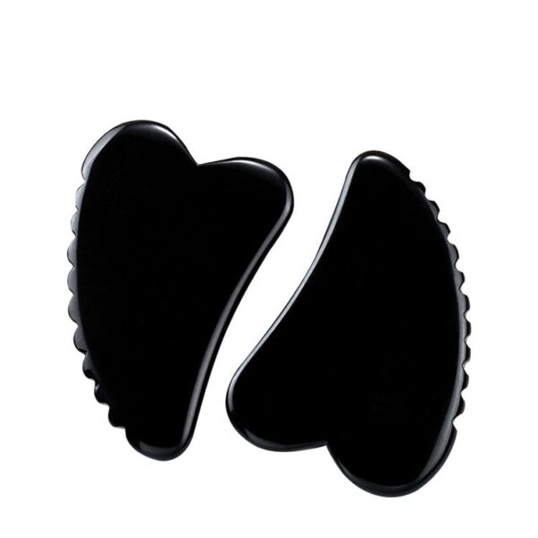 black obsidian gua sha