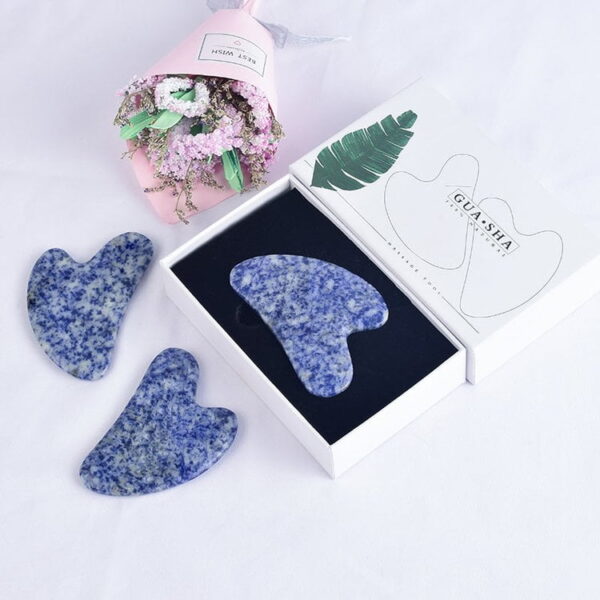 blue spot gua sha