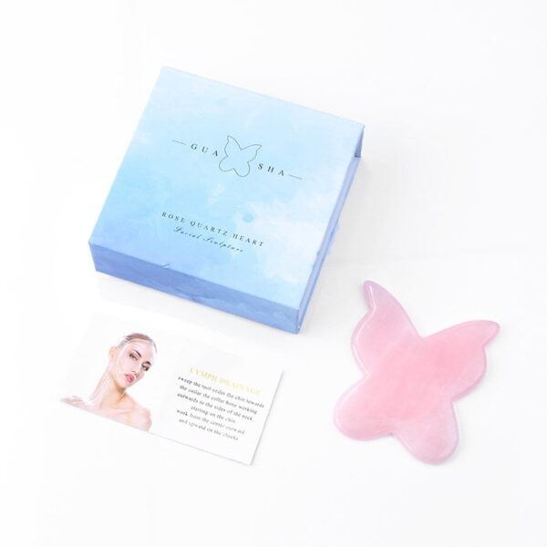 rose quartz gua sha