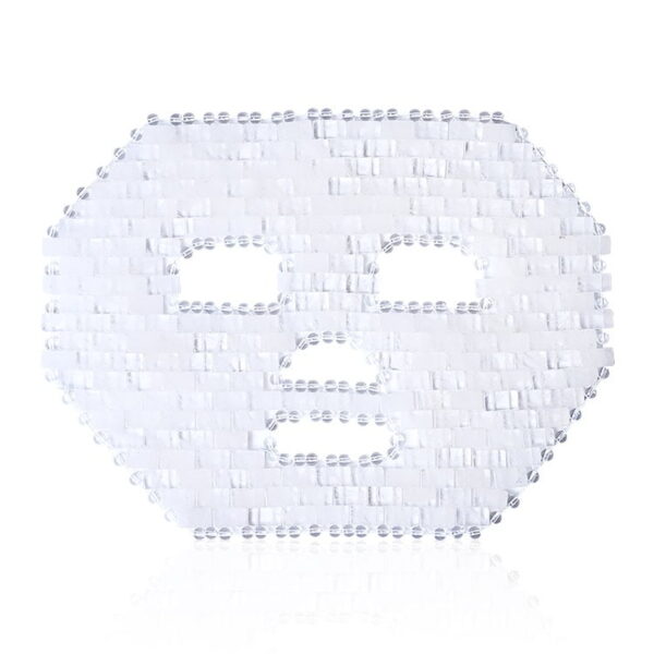 clear quartz face mask