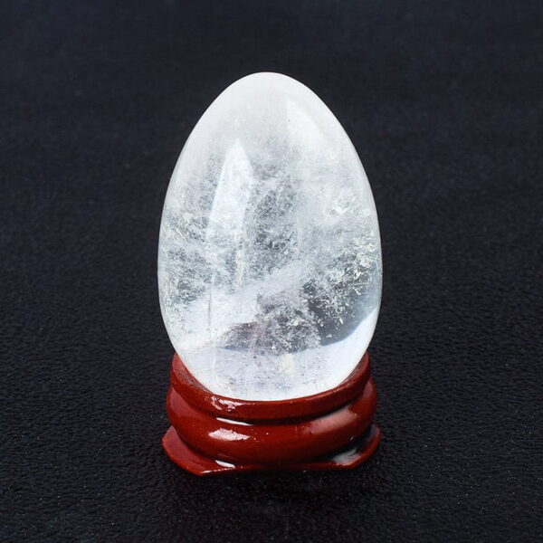 clear quartz yoni egg