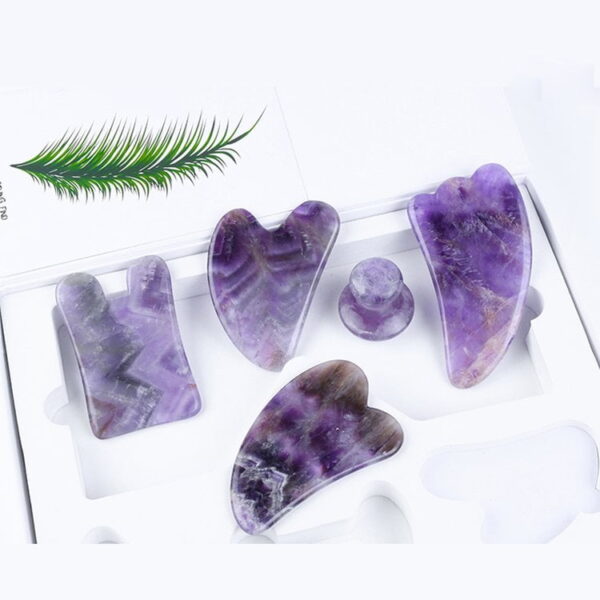 amethyst gua sha