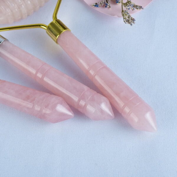 rose quartz roller