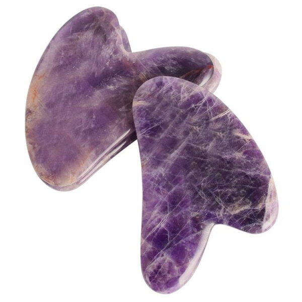 amethyst gua sha