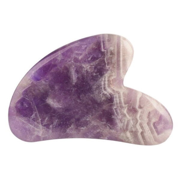 amethyst gua sha