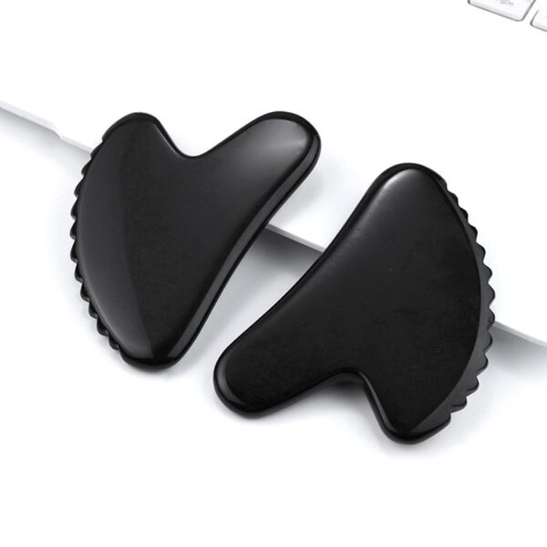 black obsidian gua sha