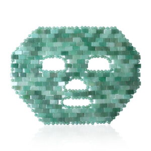 green aventurine face mask