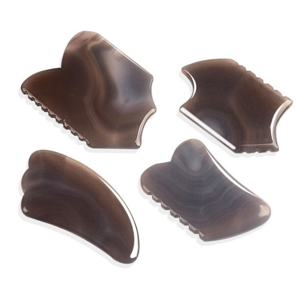 grey agate gua sha