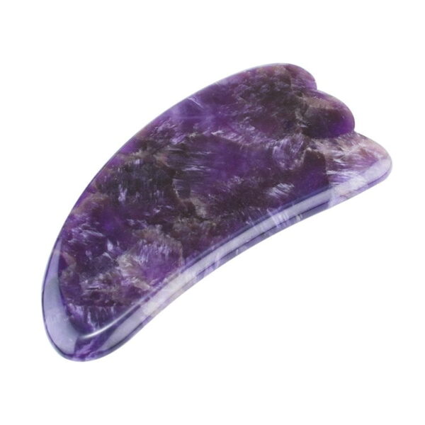 amethyst gua sha