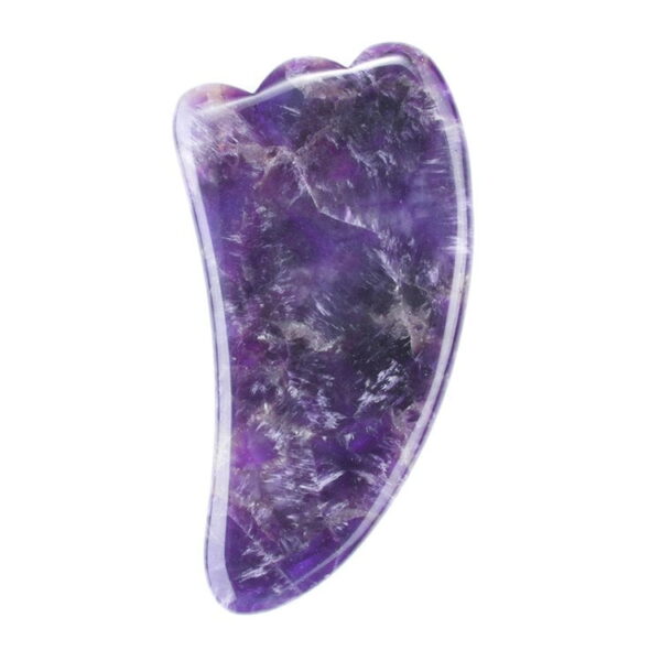 amethyst gua sha