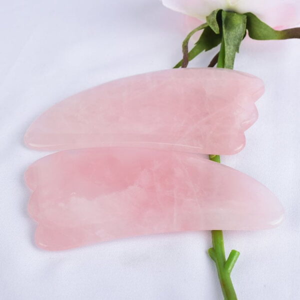 rose quartz gua sha