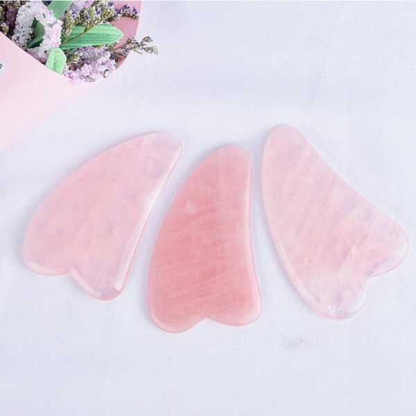 rose quartz gua sha