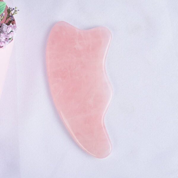 rose quartz gua sha