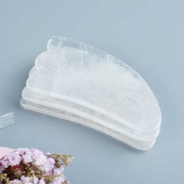 white quartz gua sha