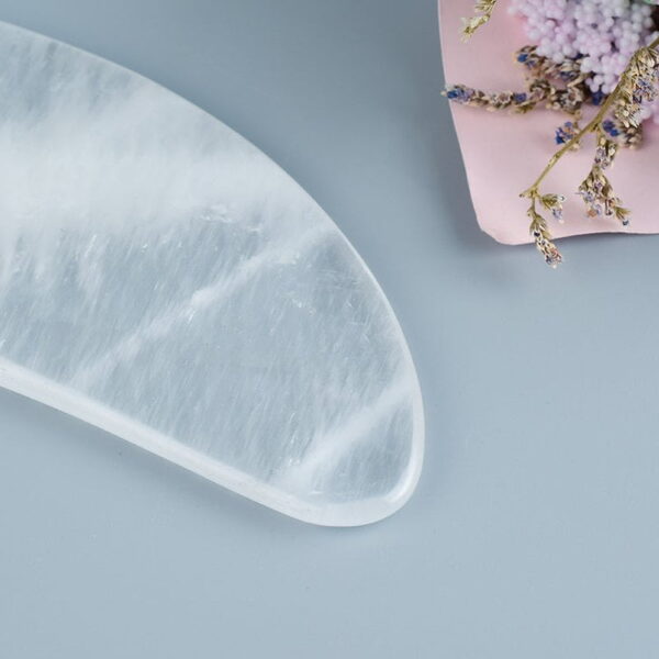 white quartz gua sha