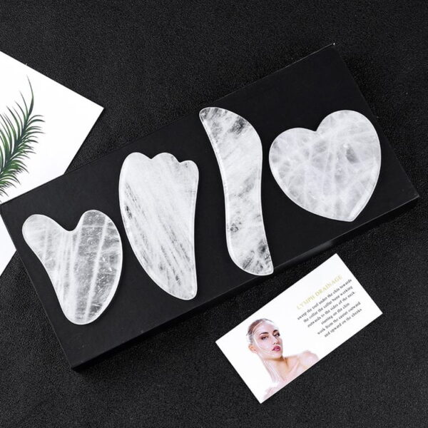 white quartz gua sha