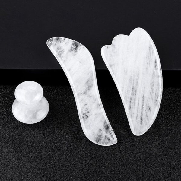 white quartz gua sha