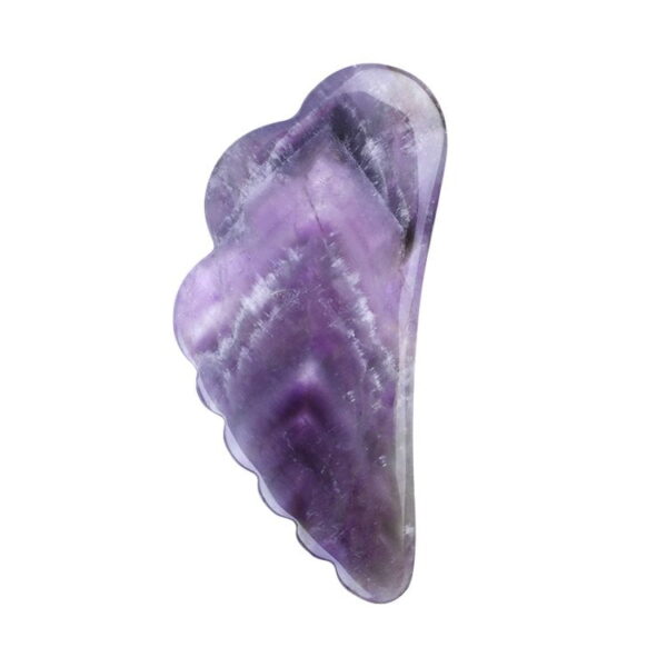 amethyst gua sha