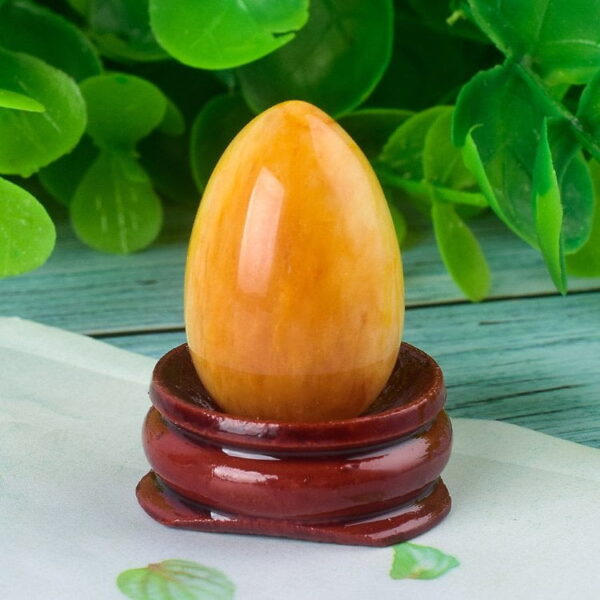 yellow jade yoni egg