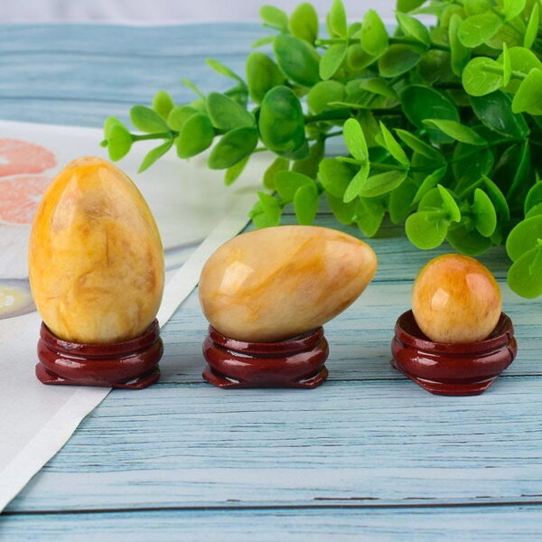 yellow jade yoni egg