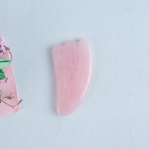 rose quartz gua sha