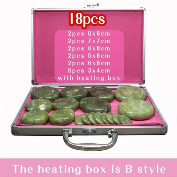 High Quality 18/20pcs Hot Spa Stone Set - Image 3