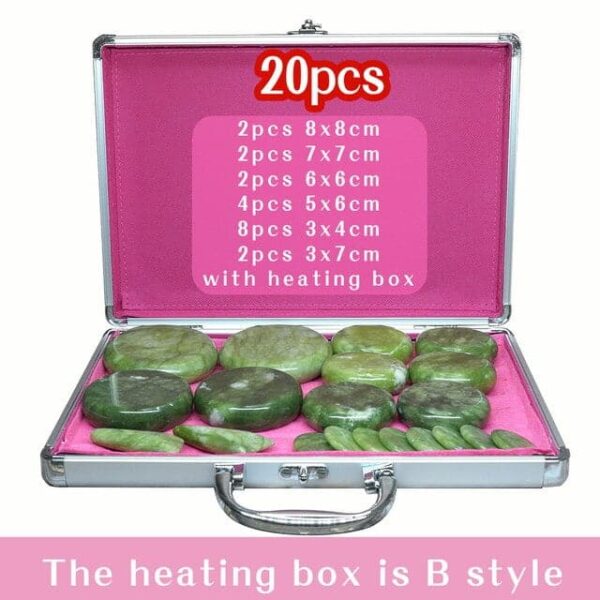High Quality 18/20pcs Hot Spa Stone Set - Image 4