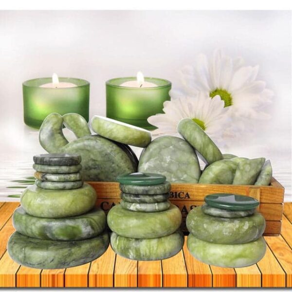 High Quality 18/20pcs Hot Spa Stone Set - Image 2